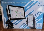 Portable Smart Screen PND-Q7S/Q7C, Wireless Carplay, Android Auto,. Fixed Price $30.00.