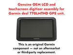 Genuine Oem Garmin Dezl 770LMTHD Lcd & Touch Screen Assembly Tested. Fixed Price $112.99.