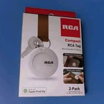Tracking Tags Rca Compact 2 Pack For Apple Find My Iphone Ipad Mac. Fixed Price $12.79.