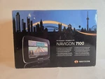 Navigon Nvg 7100 Automotive Navigation Unit Gps W/ Case With Cords- Look. Fixed Price $25.00.