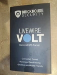 New Brickhouse Security Livewire Volt Hardwires Gps Tracker For Vehicles GB130MG. Fixed Price $6.00.
