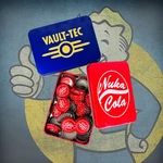 Vault-tec Nuka Cola Stash Custom Metal Tin Full Of Fallout Bottle. Fixed Price $9.99.