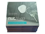 Lot Of 6 - Nut 3 F7X Smart Tracker Key Phone Item Finder Open Box. Fixed Price $56.05.
