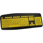 Ergoguys High Visibility Large Print Soft Touch Wired Keyboard. Fixed Price $36.70.