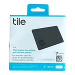 New Tile Tracker Slim Thin 2022 Universal Bluetooth Black T1601N. Fixed Price $24.99.