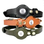 Aircollar Dog Airtag Holder Top-grain Leather Durable Gps Tracker Green M. Fixed Price $18.00.