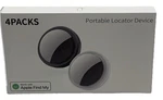 Security Bluetooth Gps Tag Based Iphone Find My App Anti-lose Tracker 4 Pack. Fixed Price $27.99.