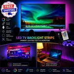 2FT Usb Powered Led Strips Tv Backlight Ambient With Remote Control. Fixed Price $22.99.