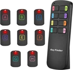 Wireless Key Finder With Receivers 115 Ft Range, 85DB Beep, Anti-lost Tags. Fixed Price $39.86.
