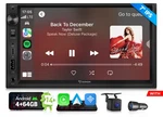 Eonon 7" Ips 2 Din Stereo Radio Android 14 Gps Navigation Dsp Carplay Dvd. Fixed Price $190.11.