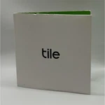 Tile Bluetooth Tracker Key Finder, White Square Tracking Device. Fixed Price $16.00.