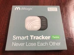 Imagic IM080617 Smart Tracker Twins Black & White Bluetooth Key Locators. Fixed Price $25.86.