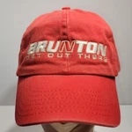 Brunton "get Out There" 100% Cotton Strapback Baseball Cap Hat. Fixed Price $10.99.