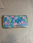 Lilly Pulitzer Travel Wallet Bifold Organizer Fish My Wish Cell Phone Passport. Fixed Price $15.00.