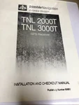 Trimble Navigation Tnl 2000T/3000T Gps/loran Receiver Install Manual. Fixed Price $10.00.