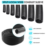 Car Wire Loom,black Split Loom,outdoor Cord Protector,flexible Conduit Lot. Fixed Price $33.24.