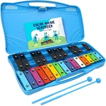 Glockenspiel Xylophone 25 Note Colorful Metal Keys For Kids Per.... Fixed Price $47.85.