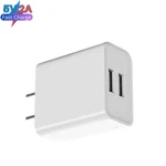 Dual Usb Charger Power Adapter Cube For Iphone Samsung Android Universal. Fixed Price $8.44.