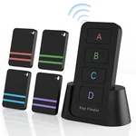 4 Pack Key Finder Remote Locator Rf Tracker W Alarm Beeper. Fixed Price $27.77.