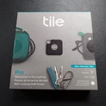 Tile Pro Bluetooth Tracker Unisex Os Black 300FT Replaceable Battery T6001B. Fixed Price $38.00.