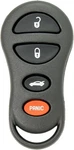 KEYLESS2GO 4-BUTTON Remote Fob GQ43VT17T-FITS Chrysler / Dodge Jeep. Fixed Price $16.73.