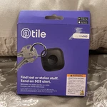 Tile Mate Gps Tracking Key Finder Device, Black, Model RE-60011. Fixed Price $19.99.