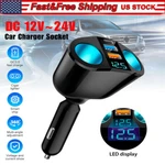 Dual Usb Car Cigarette Lighter Socket Splitter Power Adapter Charger Outlet Lot. Fixed Price $326.59.