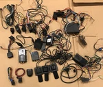 Large Lot!!! Enfora Gps / Gsm Vehicle Fleet Tracking Antennas Obdii Connectors. Fixed Price $64.95.