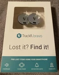 Trackr Bravo Finder 2-PACK Tracker Silver Gps Bluetooth New Box. Fixed Price $15.99.