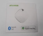 Atuvos Luggage Tracker For Suitcase, Key Finder(ios Only), Bluetooth 1PACK. Fixed Price $21.24.
