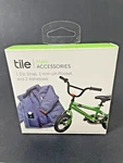 Tile Mate Bluetooth Accessories Pack 1 Zip Strap Iron-on Pocket 2 Adhesives. Fixed Price $8.95.