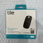 New Tile Pro 2022 1 Pack (black) Powerful Bluetooth Tracker Keys Items Finder. Fixed Price $24.00.