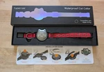 Red Airtag Collar Pet Bluetooth Locator Tracker Tracking Anti-lost Device. Fixed Price $15.00.