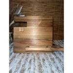 Wooden Docking Station For Women Cell Phone Stand, Key Holder Wallet. Fixed Price $24.00.
