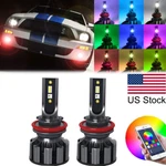 2X H8 H11 Rgb Bluetooth Phone Control Led Headlight Fog Lights Hi/lo Beam. Fixed Price $63.99.