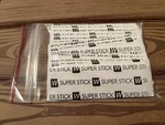 Walker Tape Super Stick 1" X 3" Straight Strips Wig Adhesive 36 Pc.. Fixed Price $8.95.