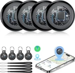 2026 New Apple Mfi Certified Air Tracker TAGS-4 Pack (ios Only), Tukio Bluetoo. Fixed Price $59.98.
