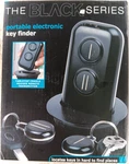 Wireless Portable Electronic Key Finder New Black Series 2 Fobs 45FT Range. Fixed Price $5.53.