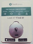 Trackr Bravo - Key Tracker Phone Finder Wallet Locator Silver. Fixed Price $10.00.