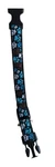 Rc Pets 6" Small Adjustable Dog Collar W/ Clip - Blue & Brown Paw Prints. Fixed Price $11.99.