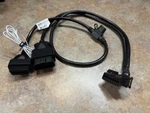 Concealable OBD2 Splitter Y Cable Obdii 1 To Female W/bracket. Fixed Price $10.99.