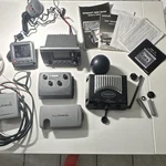 Garmin Vhf 200 Desktop Marine Radio Dsc Gray Black With Accessories. Fixed Price $450.00.