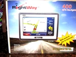 Gps Rightway Navigator Portable Navigation Device RW400. Fixed Price $35.22.