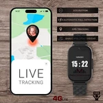 4G Gps Smart Adult Medical Alert Watch Waterproof, Touch Screen, Sos Button, Bp. Fixed Price $229.82.
