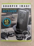 Sharper Image Electronic Key Finder 2 Fobs Wireless Remote 45 Ft Range Portable. Fixed Price $9.50.
