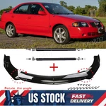 Gloss Black Abs Front Bumper Lip Body Kit+strut Rods For Nissan Sentra Se-r Spec. Fixed Price $85.49.