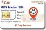 Gsm Sim Card For 5G 4G Gps Trackers - Pet Kid Senior Vehicle Tracking Devices. Fixed Price $10.24.