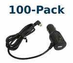 Lot Of 100 New Magellan Aux Port Vehicle Adapter Gps Miniusb Car Charger Maestro. Fixed Price $94.95.